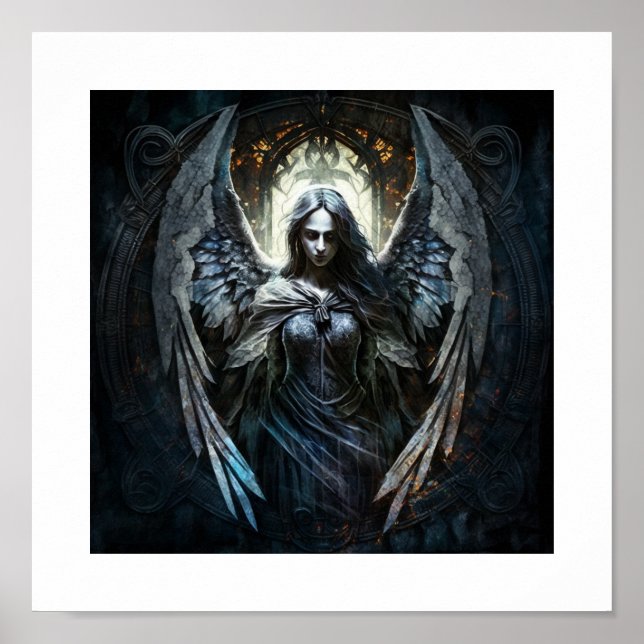 Mörk Angel Poster (Framsidan)
