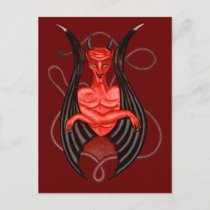 Mörk Angel Vykort