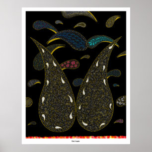 Mörk Änglar - Skriv ut Poster