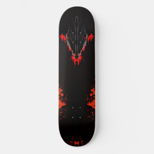 Mörk Anime Fantasy Kråka och Demon Konst Mini Skateboard Bräda 18,5 Cm