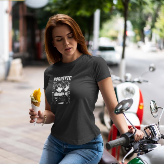 Mörk Anime Girl T Shirt (Skapare uppladdad)