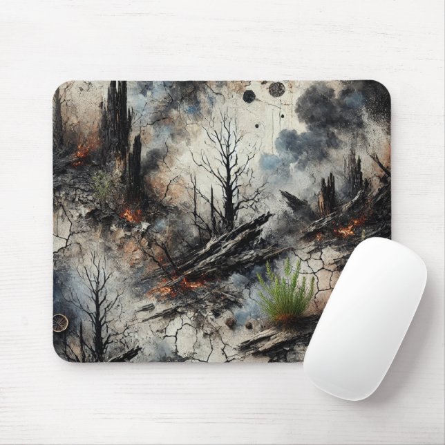 Mörk Apocalypse Art Mousepad Musmatta (Med mus)