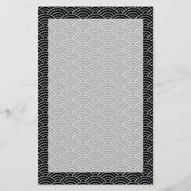 Mörk Arches Stationery Brevpapper (Framsida)