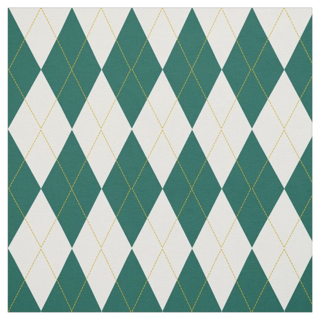 Mörk - Argyle för diamant för vit för guld | för Tyg (Provkarta)