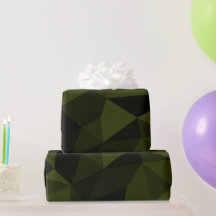Mörk armégrön svart geometrisk nätmönster cool