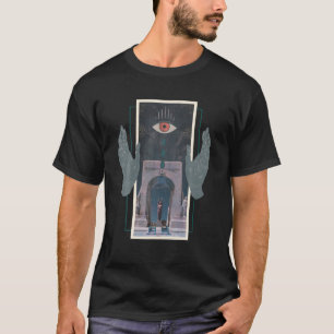 Mörk Art Grunge Goth Occult Gothic Aesthetic Girl T Shirt