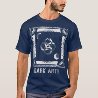 Mörk Art-teckningar och symboler Klassiska TShir T Shirt