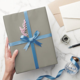 Mörk askgrå vår- och sommarmodetsfärg  presentpapper