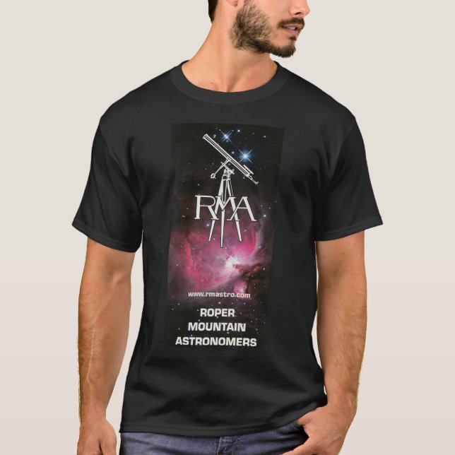 Mörk astronomiT-tröja för RMA Tee Shirt (Framsida)