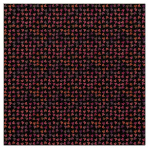 Mörk av blommor med blandad färg mönster tyg