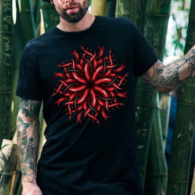 Mörk av Creepy Horror Demon Tentacles T Shirt (Skapare uppladdad)