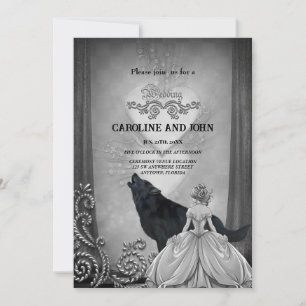 mörk av elegant inbjudningar