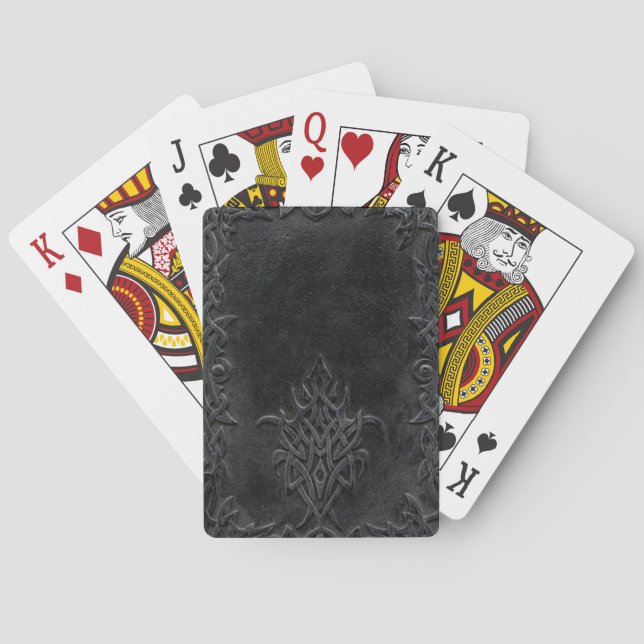 Mörk av fallenhet spel kort (Baksidan)