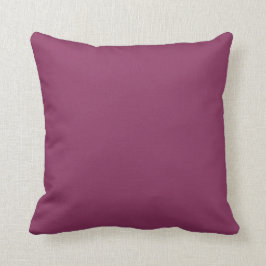 Mörk av fast rosa plum lila kudde