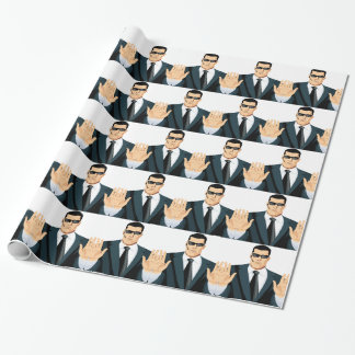 MÖRK av TECKNAD för SA7 SECRET AGENT BODYGUARD TEC Presentpapper