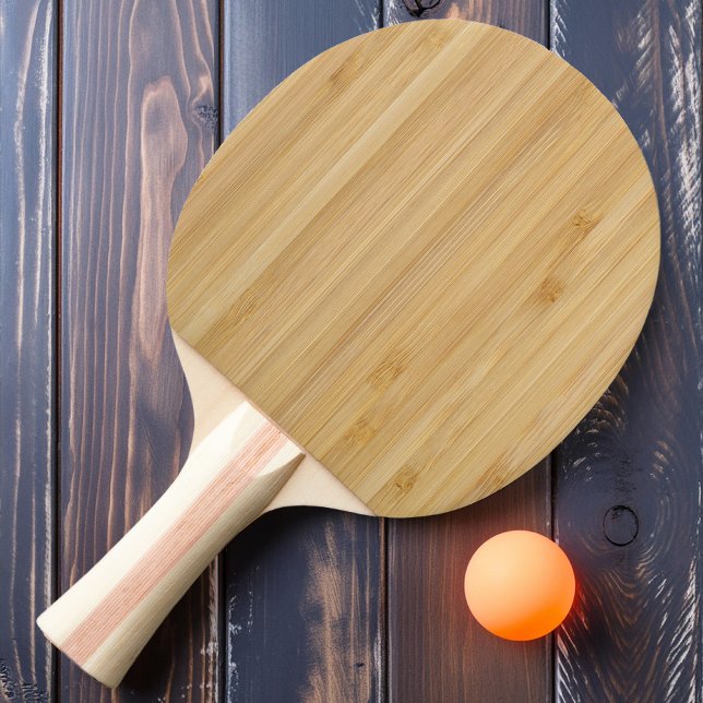 Mörk Bamboo Pingisracket (Skapare uppladdad)