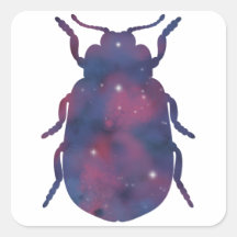 Mörk Beetle Starscape Sticker