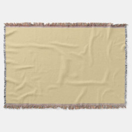 Mörk Beige Throw Blanket Mysfilt
