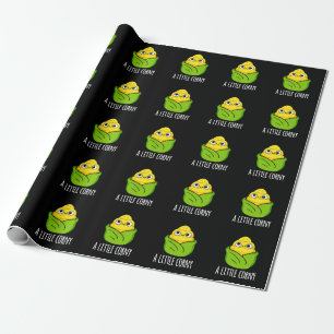 Mörk BG för lite Corny Funny Baby Maj Pun BG Presentpapper
