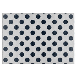 Mörk Blåblå polka dots