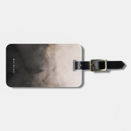 Mörk Bläck Bagagebricka