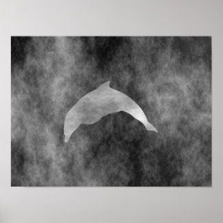 Mörk Black Dolphin Poster