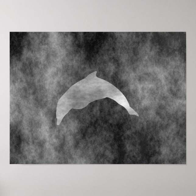 Mörk Black Dolphin Poster (Framsidan)