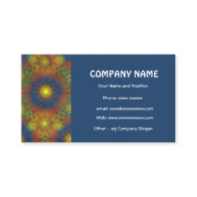 Mörk blått Affärskort för snyggt