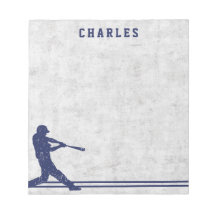 Mörk blått baseball silhouette personlig namn