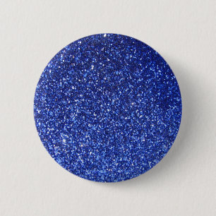 Mörk blått bild av glitter knapp