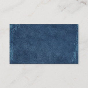 Mörk - blått borstad bakgrund visitkort