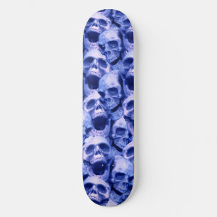 Mörk blått Döskallar Mini Skateboard Bräda 18,5 Cm