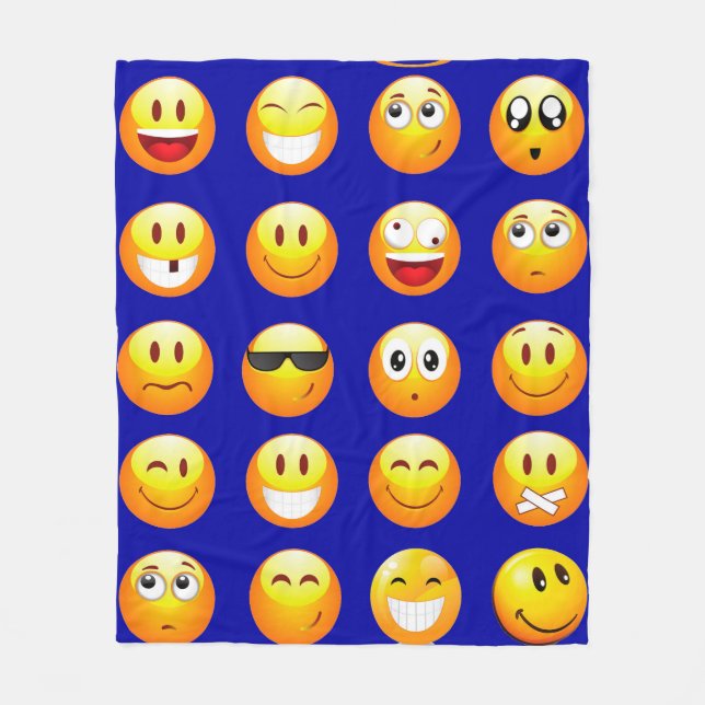 mörk blått filt för emojis (Framsidan)