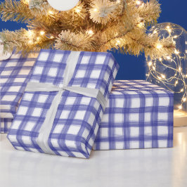 Mörk blått Helgdag för elegant Gammal Presentpapper