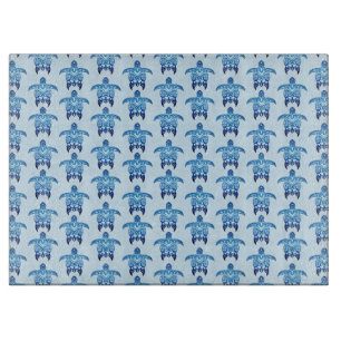 Mörk blått honu Turtles