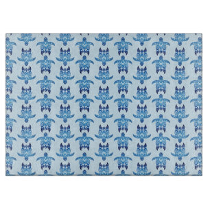 Mörk blått honu Turtles