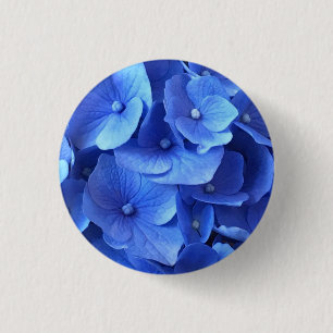 Mörk blått Hydrangeus Knapp