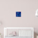 Mörk blått kamouflage och Lila Gömmer liten Poster (Nursery 2)