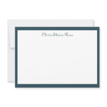 Mörk blått klassisk Personlig