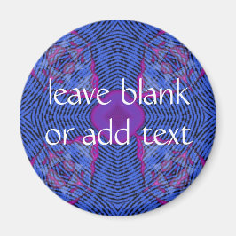 mörk blått kor magnet