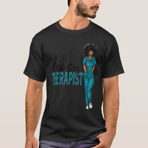 Mörk blått krubbar Andningssjuksköterska BLA T Shirt