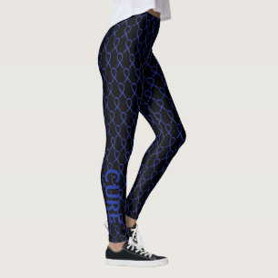 Mörk blått medvetenhet Lagstiftning om Anpassnings Leggings