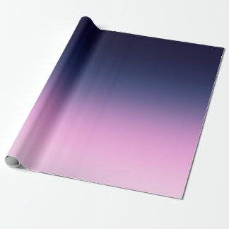 Mörk blått och ljus rosa övertoning presentpapper