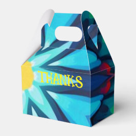 MÖRK BLÅTT OCH TURKISK designad TACK Presentaskar