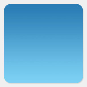 Mörk blått ombudsmannen fyrkantigt klistermärke