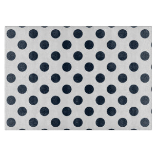 Mörk blått polka dots