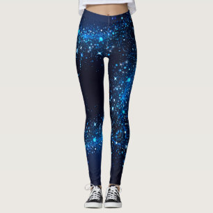 Mörk blått reservdelar leggings