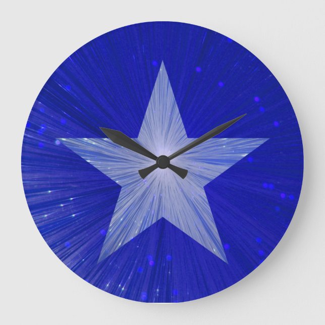 Mörk blått stjärnornas klocka (Framsida)