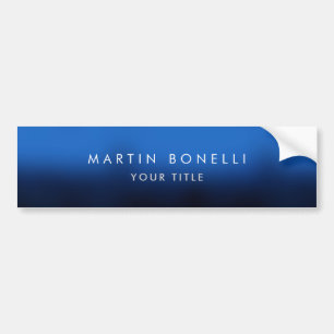 Mörk blått svart, modern, minimalistisk slinga bildekal