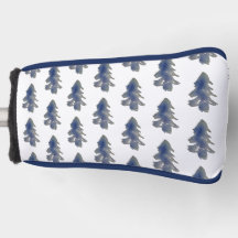 Mörk blått vattenfärgsskogen Gräs Träd